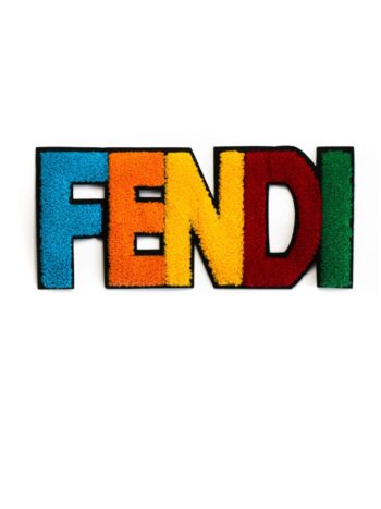 Large Chenille Patches Colorful iron on