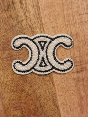 Celine embroidery patches 1
