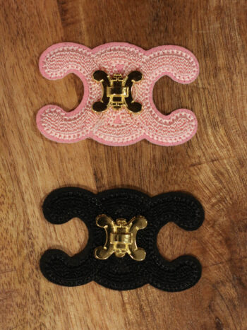 Celine embroidery patches 2