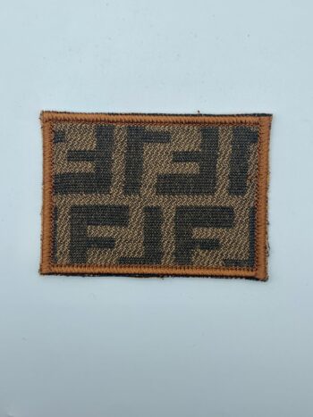 FF pattern iron on embroidery patches