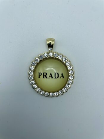 Prada pattern charm