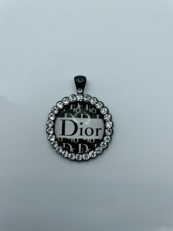 Dior pattern charm