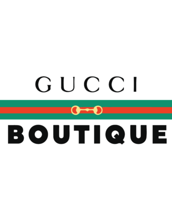 Gucci boutique iron on heat transfers