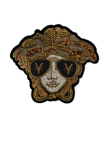 V badge embroidery patches 7
