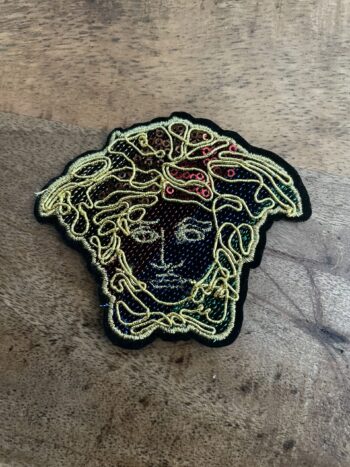 V badge embroidery patches 4