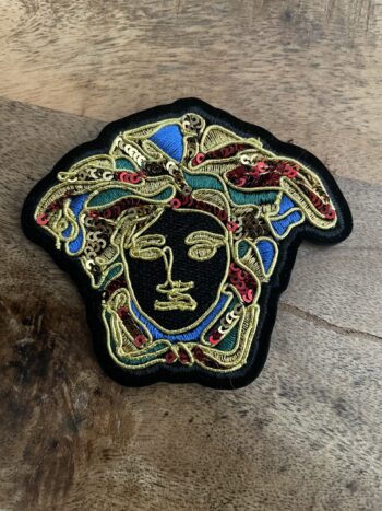 V badge embroidery patches 5