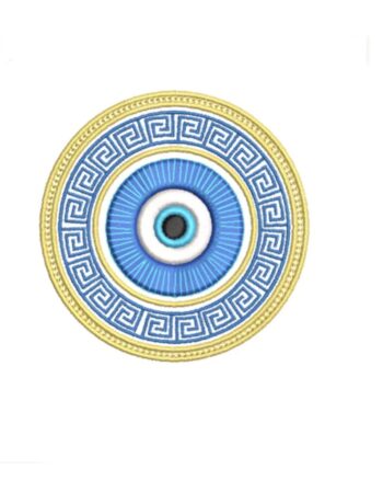 Eye Embroidery design 1
