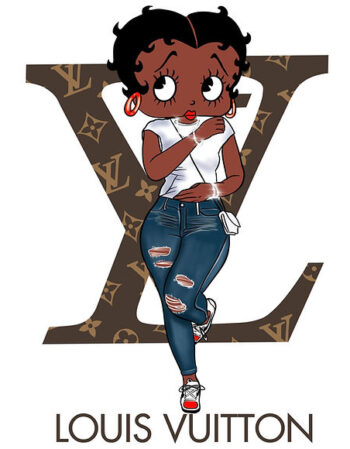 Betty boop iron on heat transfers 8