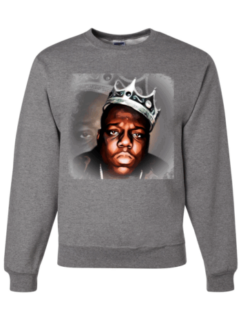 Hip-hop Biggie Crown graphic sweater
