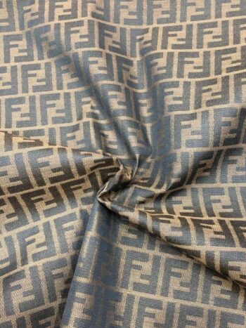 FF Brown pattern fabric
