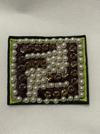 FF beaded patch