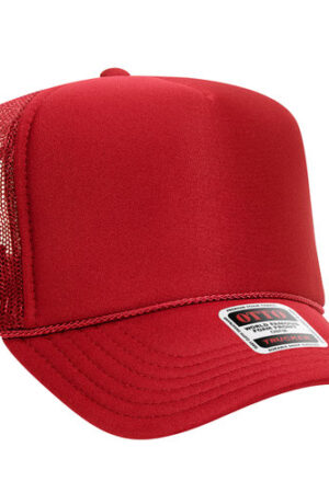 OTTO CAP 5 Panel High Crown Mesh Back Trucker Hat