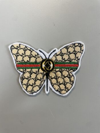 Butterfly iron on embroidery patches
