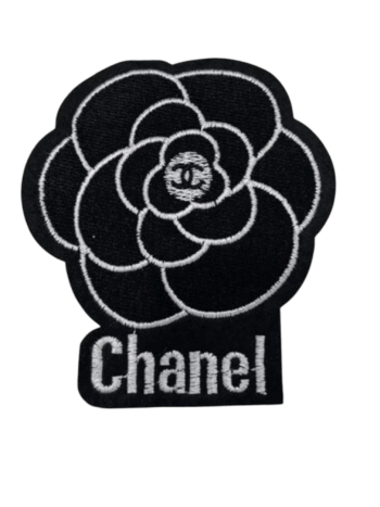 Flower iron on embroidery patches