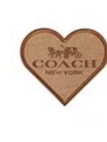 C heart Round iron on embroidery patches