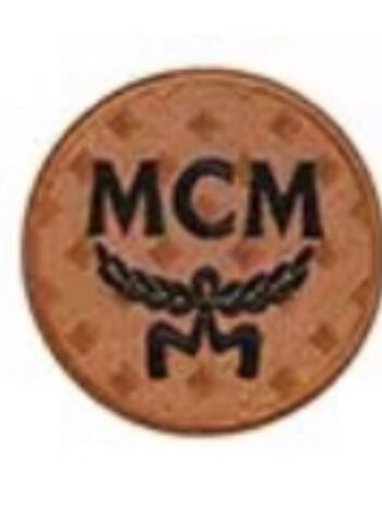 M Round iron on embroidery patches