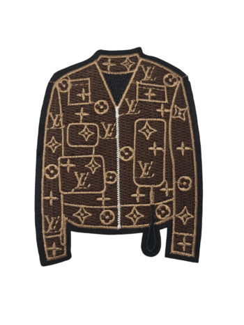 Jacket bag iron on patches