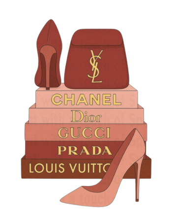 Brown multi iron on heat transfers