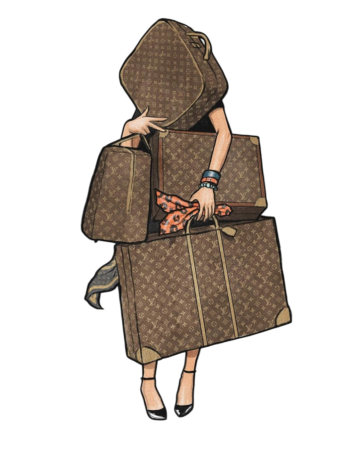 Brown bags iron on heat transfers