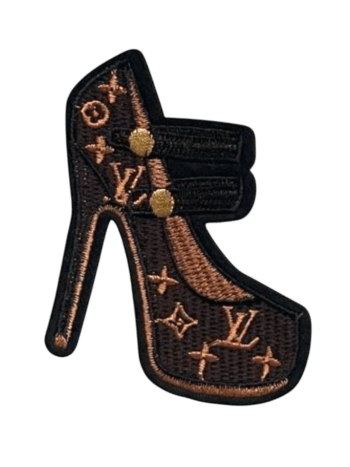 Heel pattern iron on patches