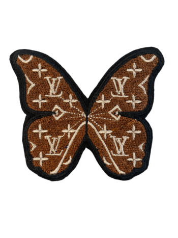 Butterfly embroidery iron on patches