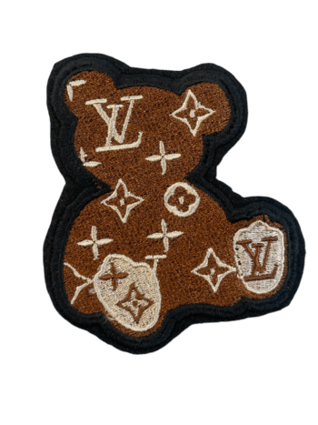 Bear embroidery iron on patches