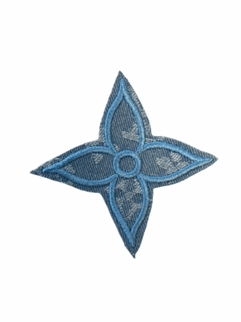Star pattern iron on embroidery patches