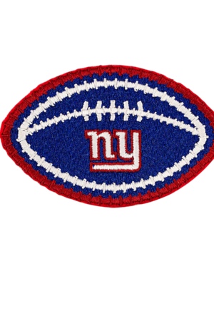 NY Football iron on patch