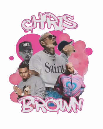 Chris Brown heat transfers 38