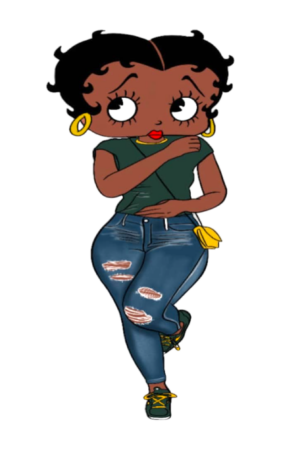 Betty Melanin iron on heat transfers 5