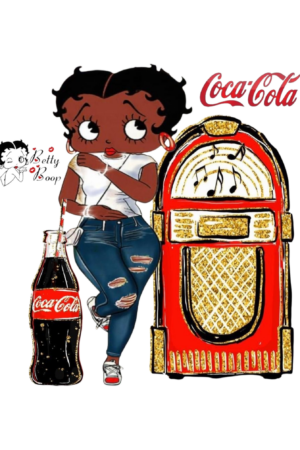 Betty Melanin iron on heat transfers 1