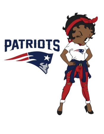 Patriot Betty melanin girl sports heat transfers
