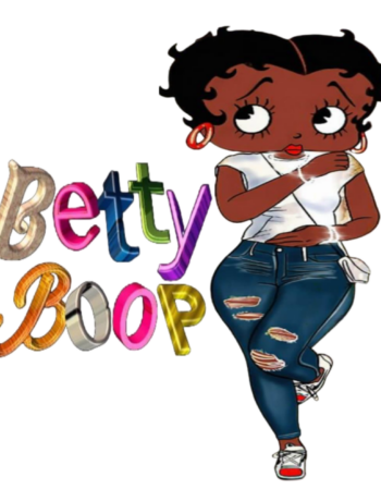 Colorful Betty iron on heat transfers