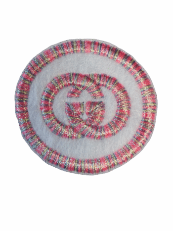 Colorful G Embroidery patch