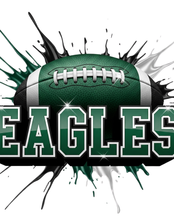 Eagles football sports heat transfers