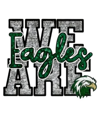 We eagles are sports heat transfers