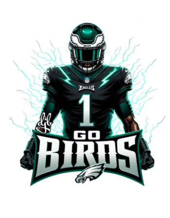 Eagles sports heat transfers 67