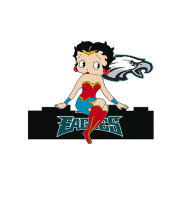 Eagles sports heat transfers 61