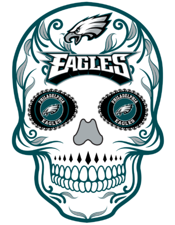 Eagles sports heat transfers