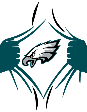 Eagles sports heat transfers