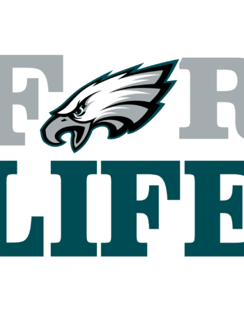 Eagles sports heat transfers