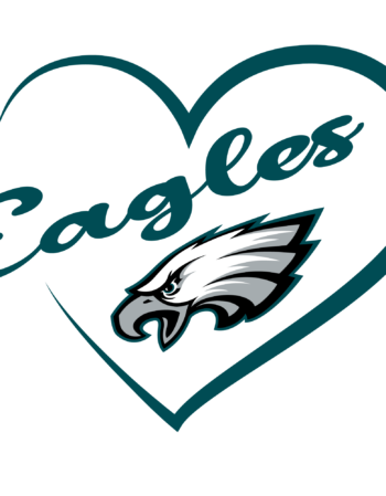 Eagles sports heat transfers
