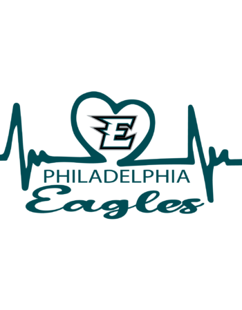 Eagles sports heat transfers