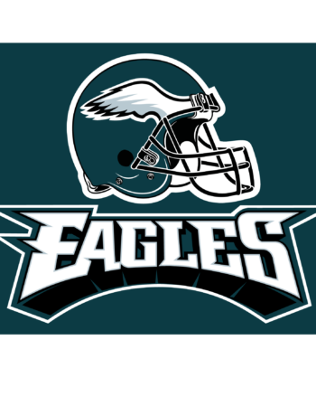 Eagles sports heat transfers