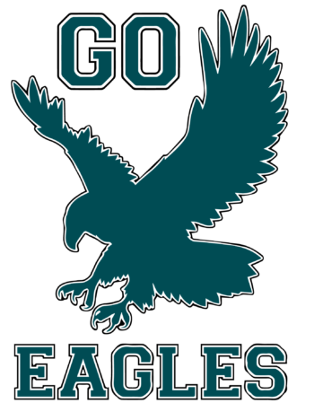 Eagles sports heat transfers