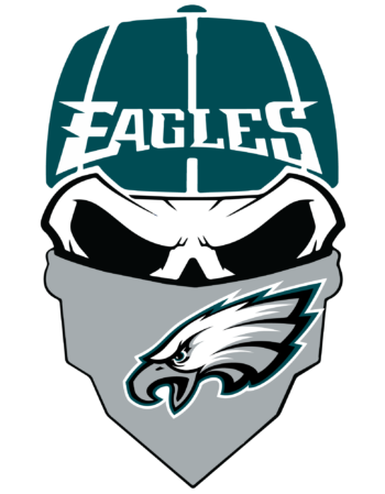 Eagles sports heat transfers