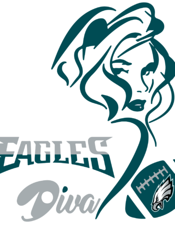 Eagles sports heat transfers