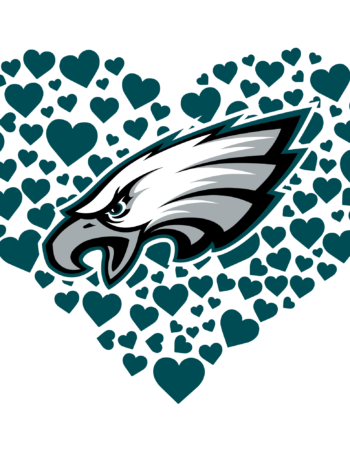 Eagles sports heat transfers