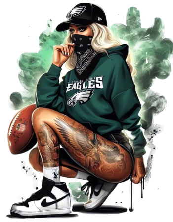 Eagles sports heat transfers 62