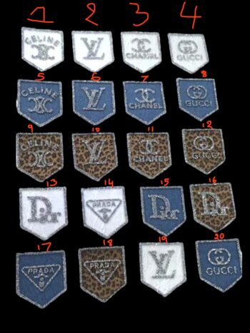 New style rhinestone patches